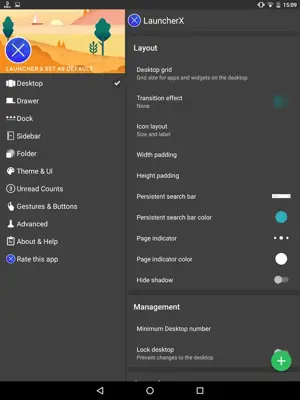 LauncherX android App screenshot 2